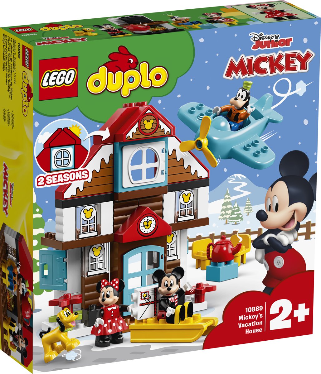 Boxart van Mickey's Vakantiehuisje (Duplo) (10889) (Duplo), Duplo