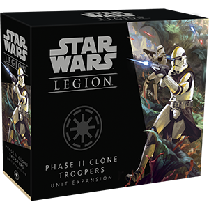 Star Wars Legion Unit Uitbreiding: Phase II Clone Troopers (Bordspellen), Fantasy Flight Games