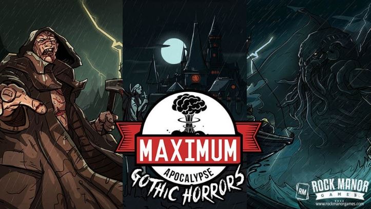 Maximum Apocalypse Uitbreiding: Gothic Horrors (Bordspellen), Rock Manor Games