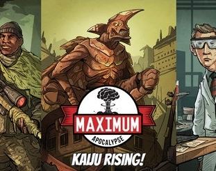 Maximum Apocalypse Uitbreiding: Kaiju Rising (Bordspellen), Rock Manor Games