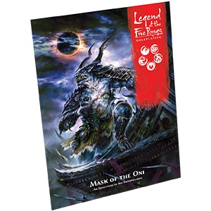 Legend Of The Five Rings RPG Adventure: Mask Of The Oni (Bordspellen), Fantasy Flight Games