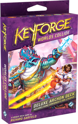 KeyForge 3: Worlds Collide - Deluxe Archon Deck (Bordspellen), Fantasy Flight Games
