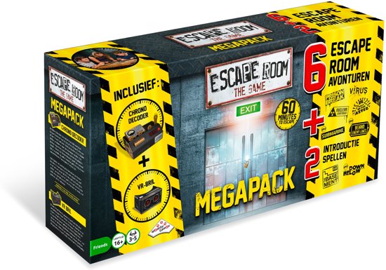 Centimeter Dezelfde Geweldig Escape Room The Game Mega Pack - incl. Virtual Reality kopen