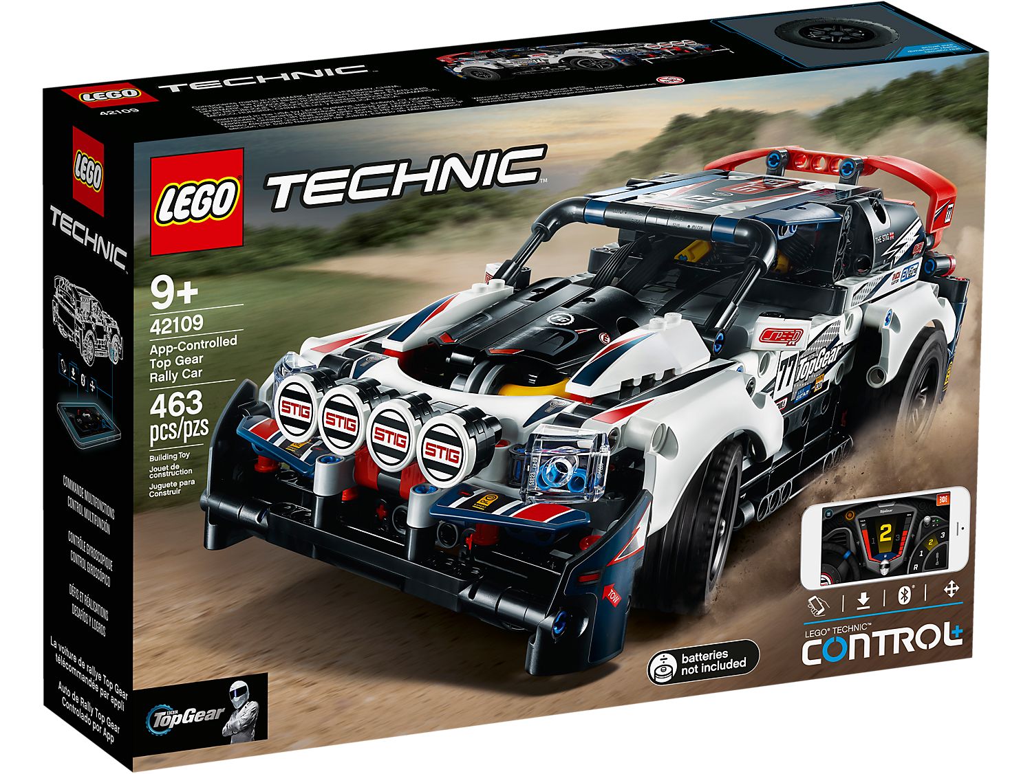 Boxart van Top Gear rallyauto met app-bediening (Technic) (42109) (Technic), Technic