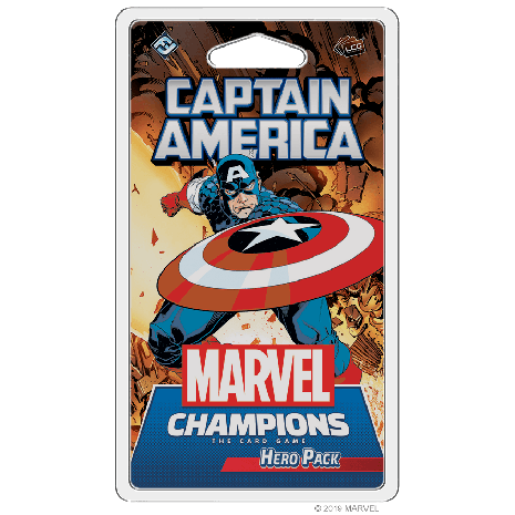 Marvel Champions The Card Game Uitbreiding: Captain America (Bordspellen), Fantasy Flight Games