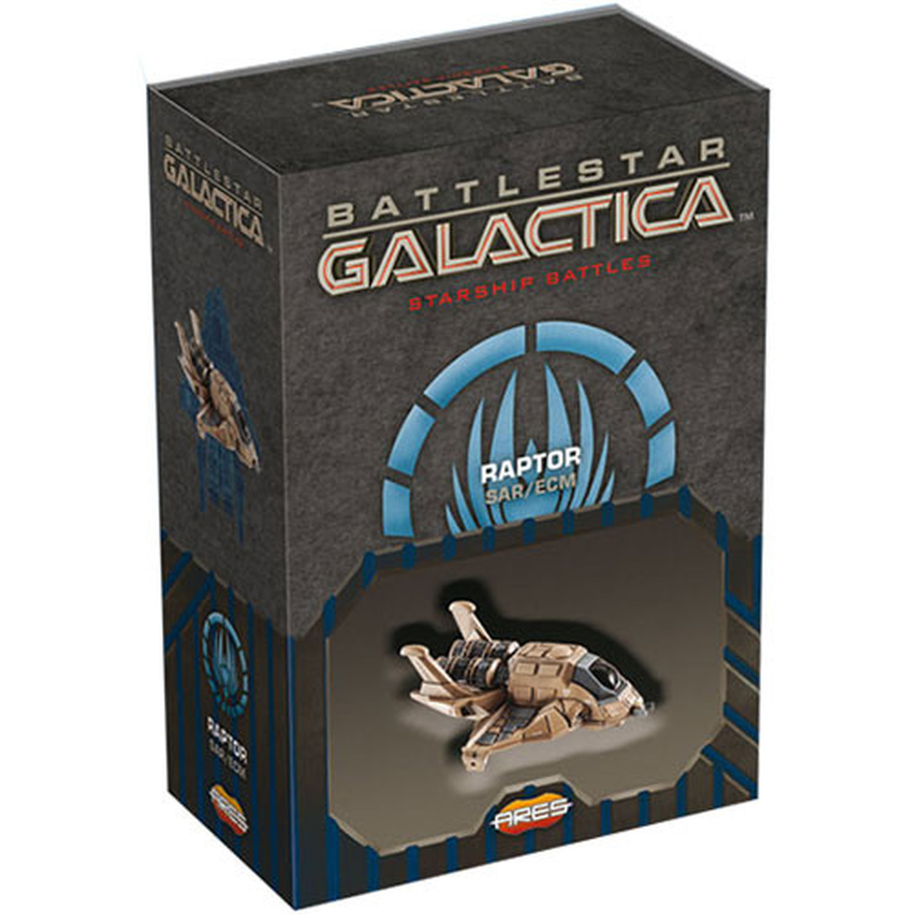 Battlestar Galactica - Starship Battles Uitbreiding: Raptor (SAR / ECM) (Bordspellen), Ares Games