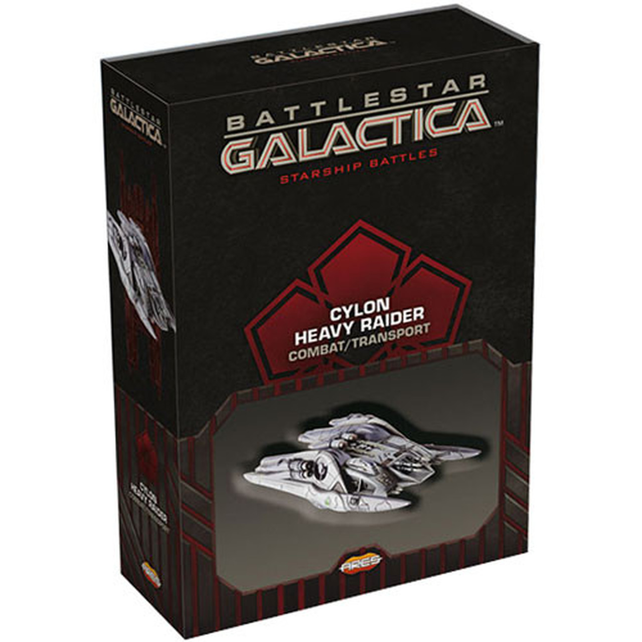 Battlestar Galactica - Starship Battles Uitbreiding: Cyclon Heavy Raider (COMBAT / TRANSPORT) (Bordspellen), Ares Games