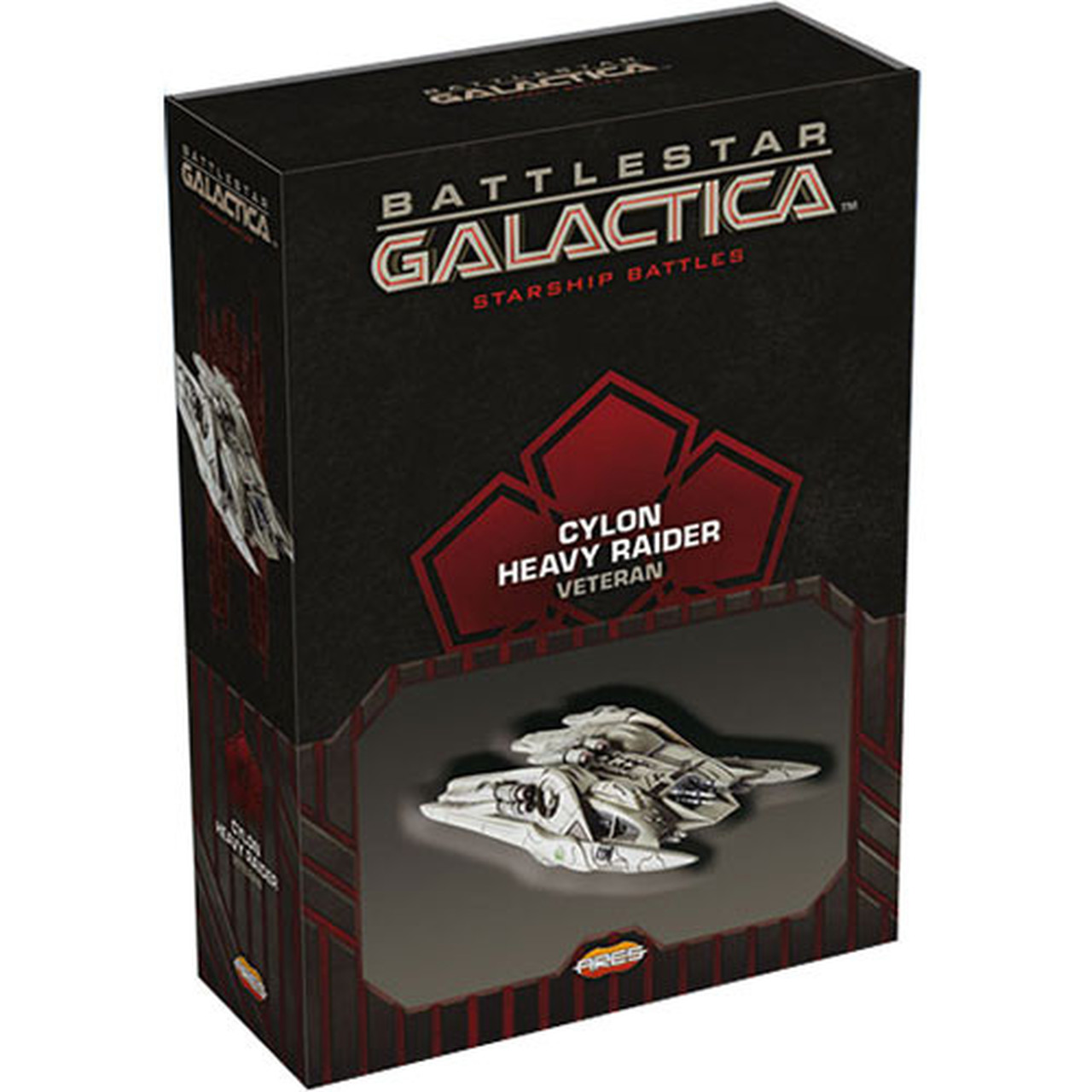 Battlestar Galactica - Starship Battles Uitbreiding: Cyclon Heavy Raider (VETERAN) (Bordspellen), Ares Games