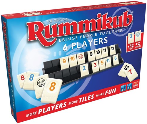 Rummikub - 6 spelers (Bordspellen), Goliath