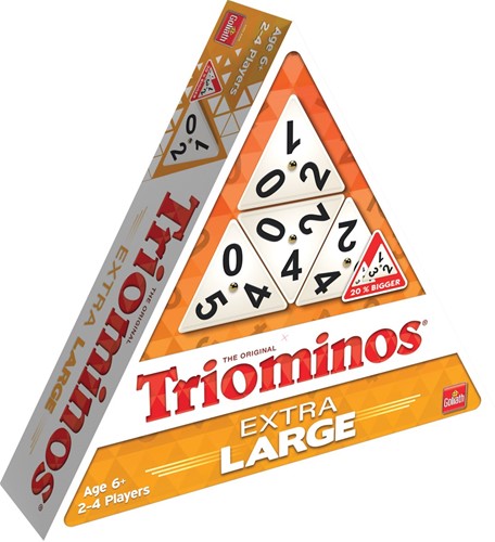 Triominos: Extra Large (Bordspellen), Goliath
