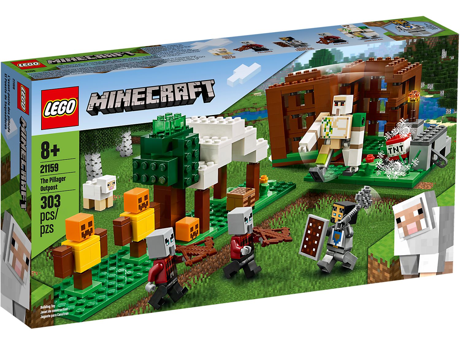 Boxart van De Pillager buitenpost (Minecraft) (21159) (Minecraft), Minecraft