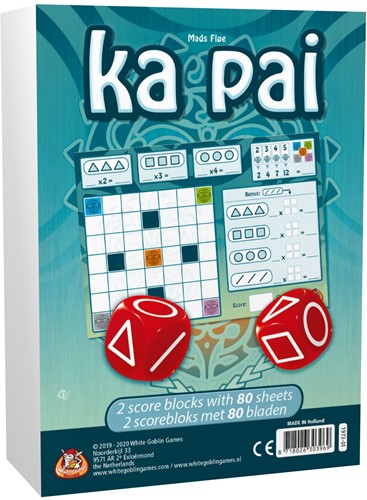 Ka Pai Bloks (extra scorebloks) (Bordspellen), White Goblin Games