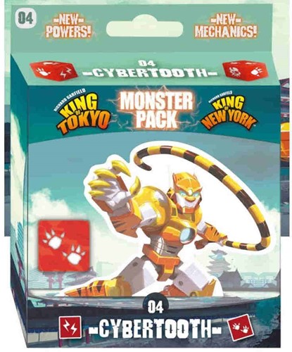 King Of Tokyo/New York Uitbreiding: Monster Pack Cybertooth (Bordspellen), Iello