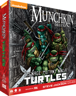 Munchkin Teenage Mutant Ninja Turtles Deluxe (Bordspellen), IDW Games