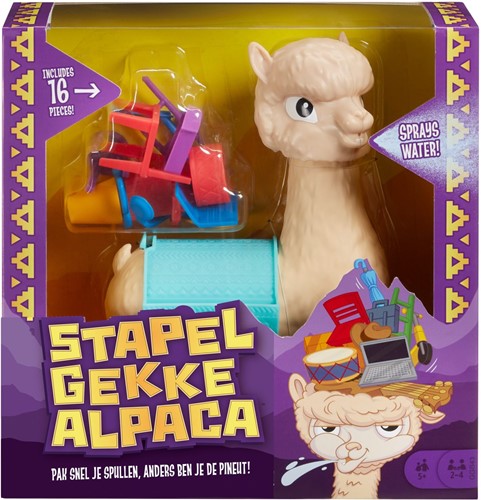 Stapelgekke Alpaca (Bordspellen), Mattel