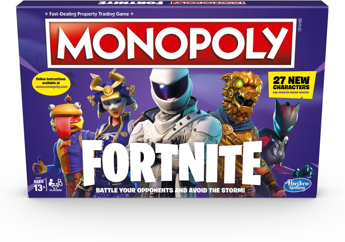 Monopoly: Fortnite (ENG) (Bordspellen), Hasbro Games