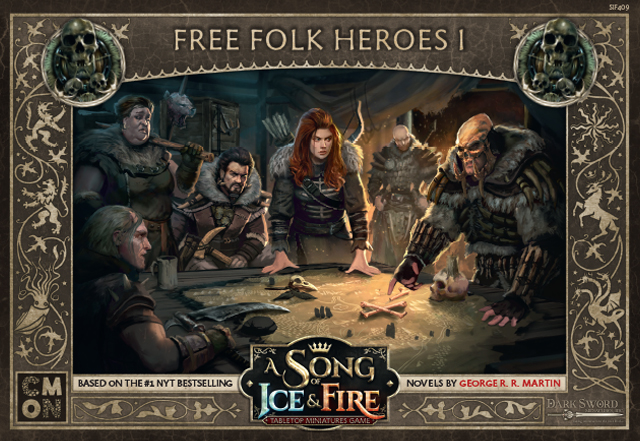 A Song Of Ice & Fire Uitbreiding: Free Folk Heroes I (Bordspellen), Cool Mini Or Not