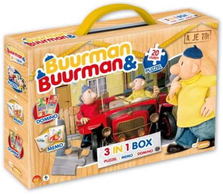 Buurman & Buurman: 3 in 1 Box (Bordspellen), Just Games