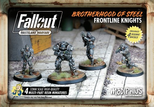 Fallout: Wasteland Warfare Uitbreiding: Brotherhood of Steel Frontline Knights (Bordspellen), Modiphius