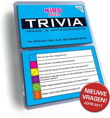 Trivia Vraag & Antwoordset: Kids Editie (Bordspellen), Nova Carta