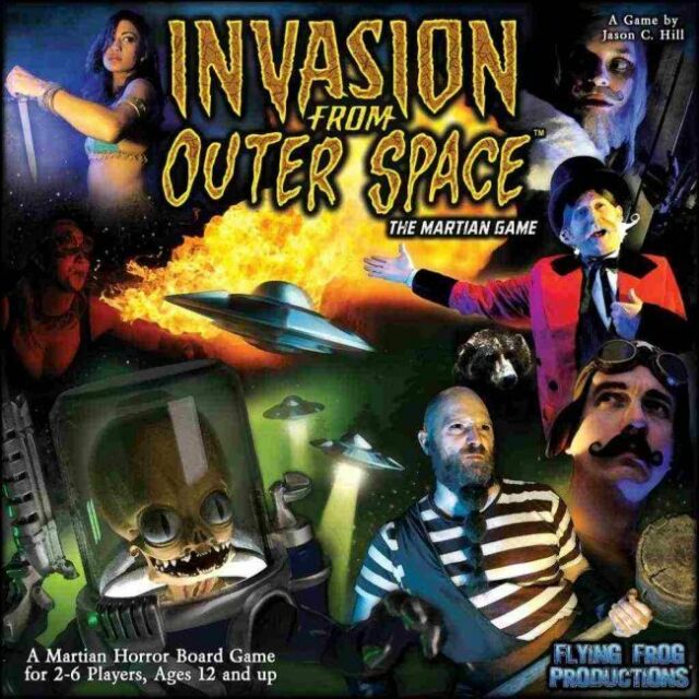 Invasion from Outer Space: The Martian Game (Bordspellen), Flying Frog Productions