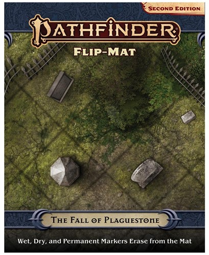 Pathfinder RPG: Flip-Mat the Fall of Plaguesto 2nd Edition (Bordspellen), Paizo
