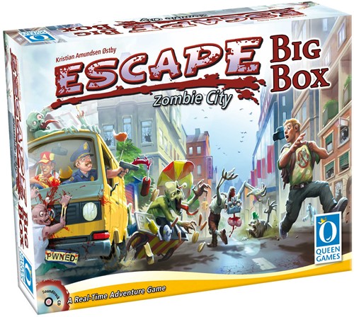 Escape: Zombie City Big Box (Bordspellen), Queen Games