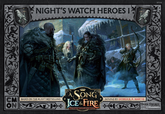 A Song of Ice & Fire Uitbreiding: Night's Watch Heroes I (Bordspellen), Cool Mini Or Not