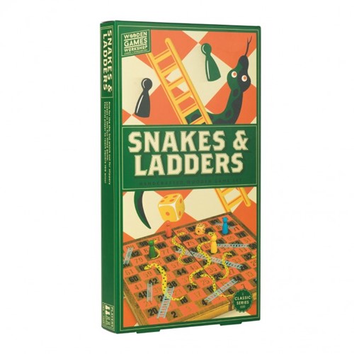 Wooden Games: Snakes & Ladders (Bordspellen), Professor Puzzle