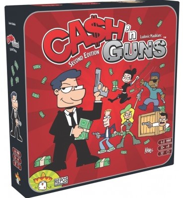 Cash 'n Guns: Second Edition (Bordspellen), Repos Production