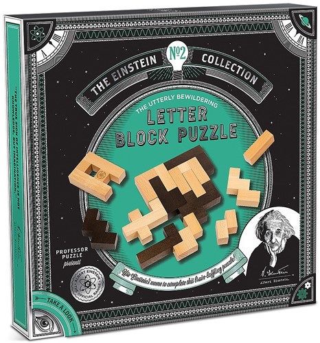 Einstein: Albert's Letter Blocks Puzzel (Bordspellen), Professor Puzzle