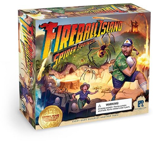 Fireball Island Uitbreiding: Spider Springs (Bordspellen), Restoration Games