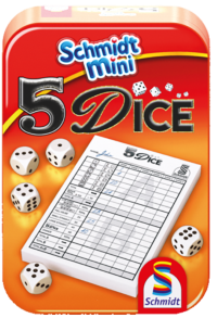 5 Dice Mini (Bordspellen), Schmidt