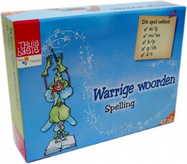 Warrige Woorden: Spelling (Bordspellen), Scala Leuker Leren
