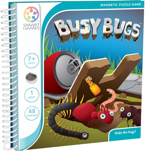 Magnetic Travel Games: Busy Bugs (Bordspellen), Smart Games