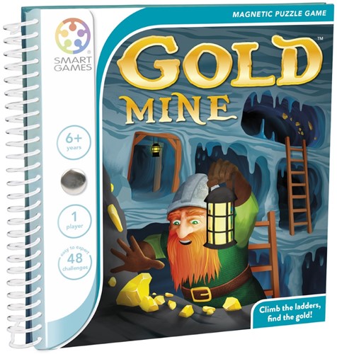Magnetic Travel Games: Gold Mine (Bordspellen), Smart Games