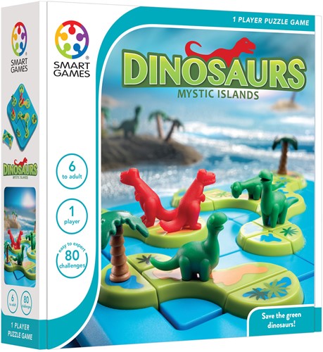 Dinosaurs: Mystic Islands (Bordspellen), Smart Games