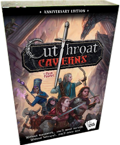 Cutthroat Caverns: Anniversary Edition (Bordspellen), Smirk & Laughter Games