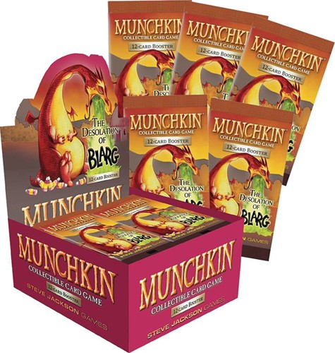 Munchkin TCG: The Desolation of Blarg Boosterbox (Bordspellen), Steve Jackson Games