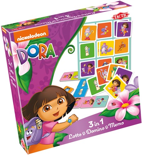 Dora: 3-in-1 (Bordspellen), Tactic