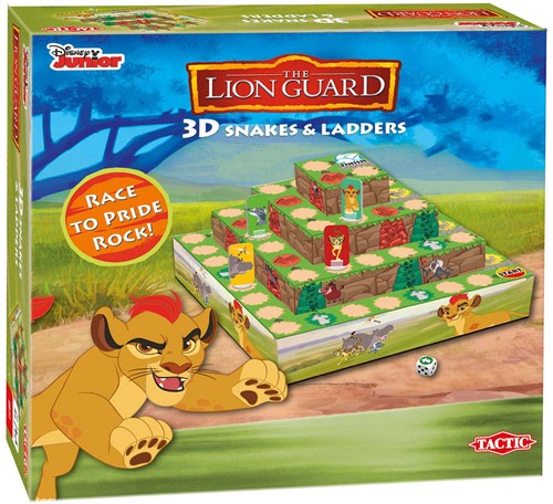 Lion Guard: 3D Snakes & Ladders (Bordspellen), Tactic