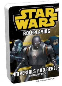 Star Wars RPG Uitbreiding: Imperials and Rebels III Adversary Deck (Bordspellen), Fantasy Flight Games
