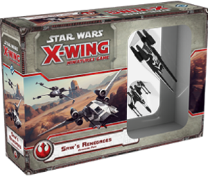 Star Wars X-Wing Miniatuur: Saw's Renegades (Bordspellen), Fantasy Flight Games