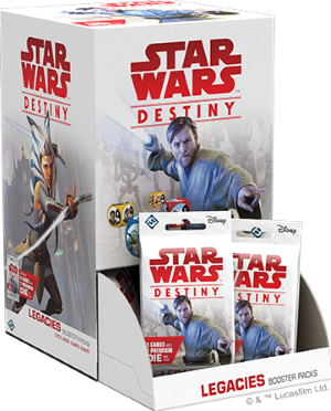 Star Wars Destiny Uitbreiding: Legacies Boosterbox (Bordspellen), Fantasy Flight Games