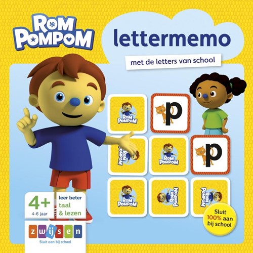 Rompompom: Lettermemo (Bordspellen), Zwijsen