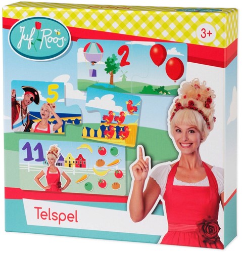 Juf Roos Telspel (Bordspellen), Bambolino Toys