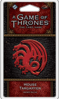 A Game of Thrones TCG 2nd Uitbreiding: House Targaryen Intro Deck (Bordspellen), Fantasy Flight Games