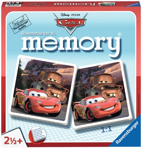 Cars: Memory XL (Bordspellen), Ravensburger