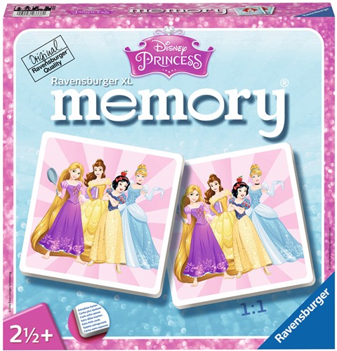 Disney Princess Memory XL (Bordspellen), Ravensburger