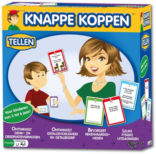 Knappe Koppen: Tellen (Bordspellen), University Games